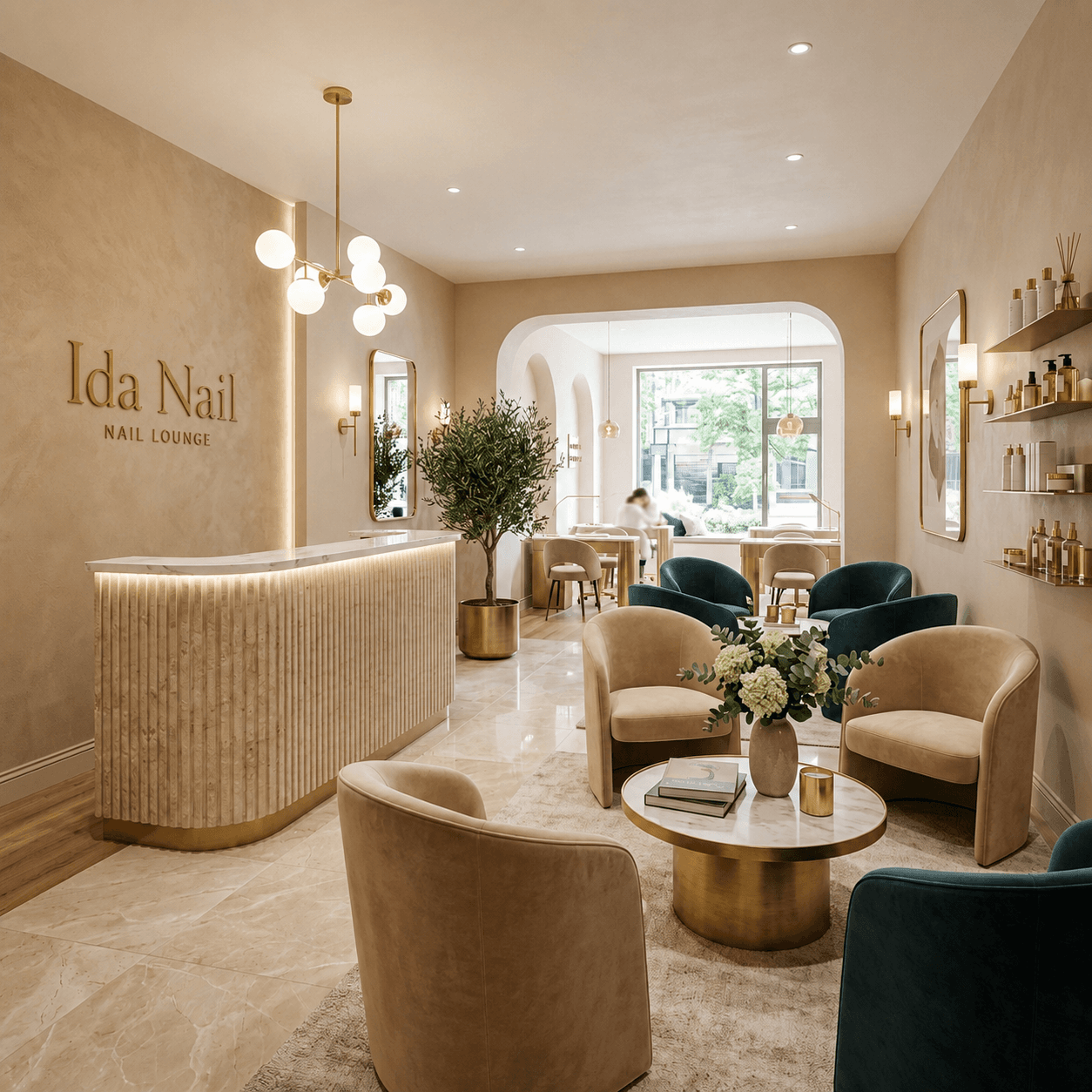 Ida Luxury Salon Lobby
